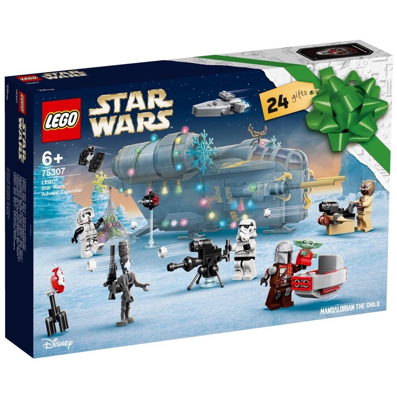 【台中OX創玩所】 LEGO 75307 星際大戰系列 聖誕降臨曆 聖誕倒數曆 驚喜月曆2021STAR WARS 樂高