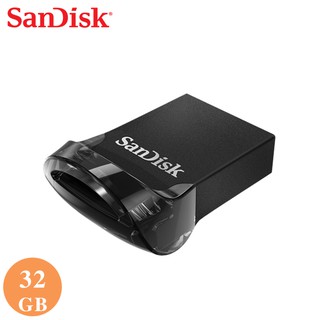 SanDisk Ultra Fit 32G USB 3.1 CZ430 讀取速度最高130MB / s 隨身碟 典雅黑