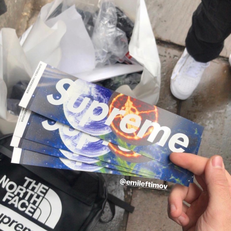 ◇Supreme x Undercover Box Logo Sticker ◇