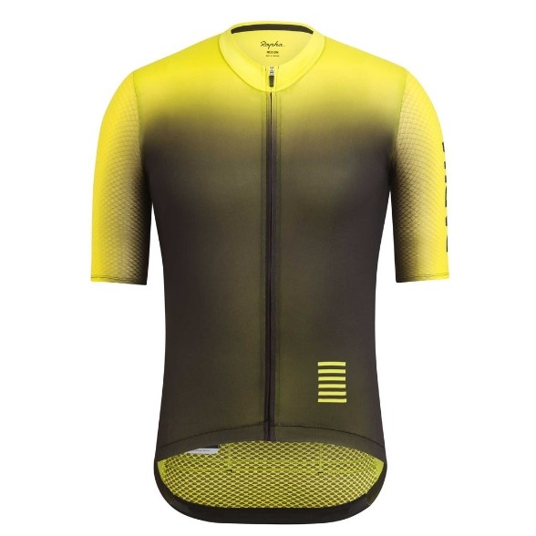 2017 RAPHA PRO TEAM AERO JERSEY COLOURBURN (Yellow/Black)