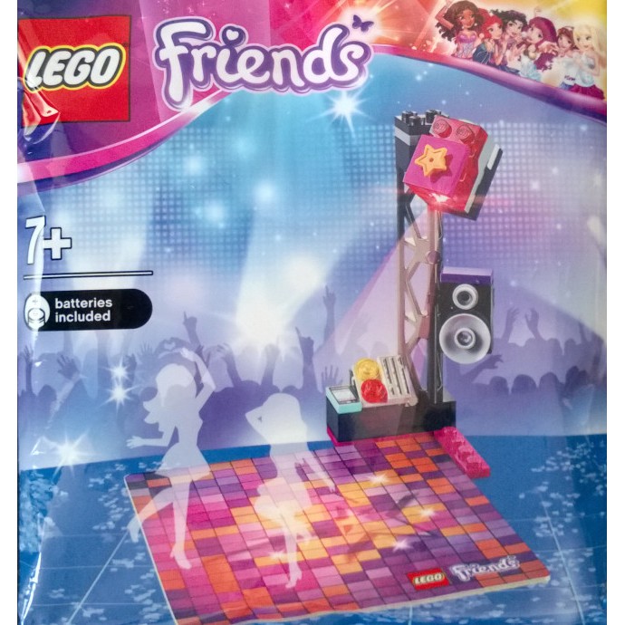 LEGO 樂高 5002931 迪斯可 30607 Disco Dance Floor 內有發光磚 Friends