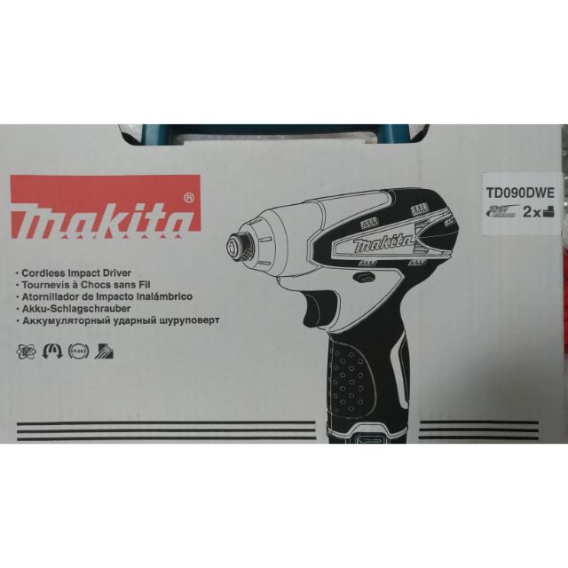 [CK五金小鋪] Makita 牧田 TD090DWE 充電式衝擊起子機 10.8V  起子機 TD090