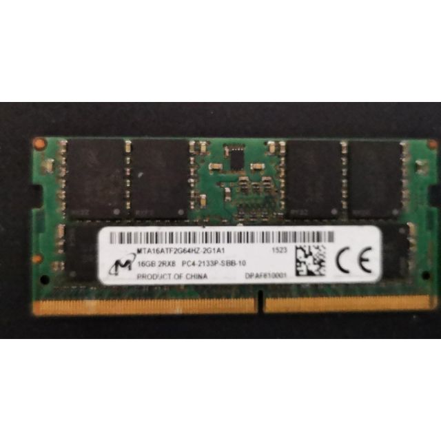 美光筆電ddr4 16g 2133P