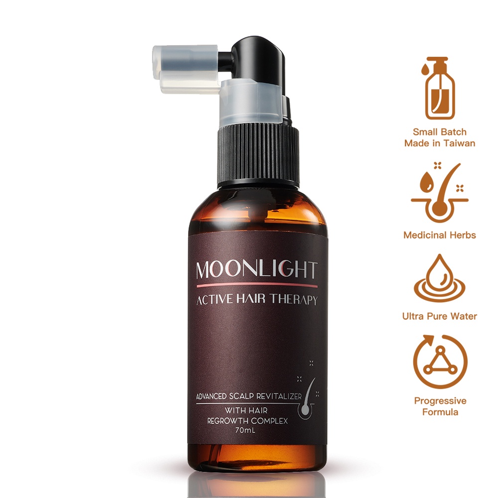 Moonlight 莯光 進化版 豐盈生機毛囊養髮精華液 70mL 強健鞏固/養髮液/養髮精華/育髮/豐盈精華