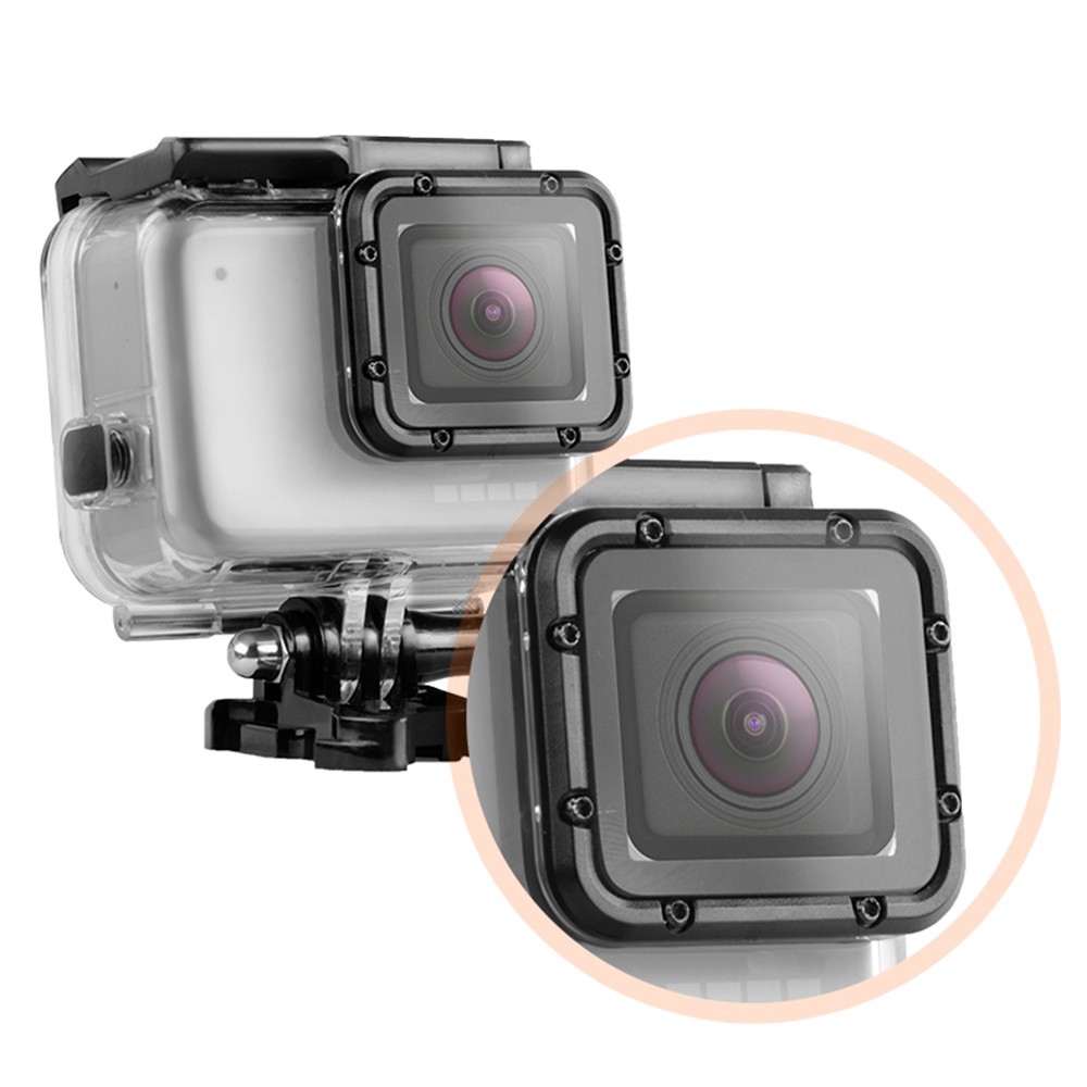 GoPro hero 7 Silver銀色White白色专用防水殼可觸摸螢幕透明外殼觸控保護套潛水遊泳配件| 蝦皮購物