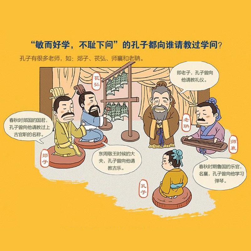 Fh 正版 有故事的諸子百家漫畫版全6冊你好孔子孟子老子莊子韓非子 蝦皮購物