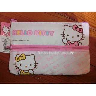 Ψ百變kitty甜蜜花園小舖ΨKITTY雙拉鏈筆袋/TsumTsum 機器戰士 妖怪手錶 卡娜赫拉 拉拉熊 波力 冰雪