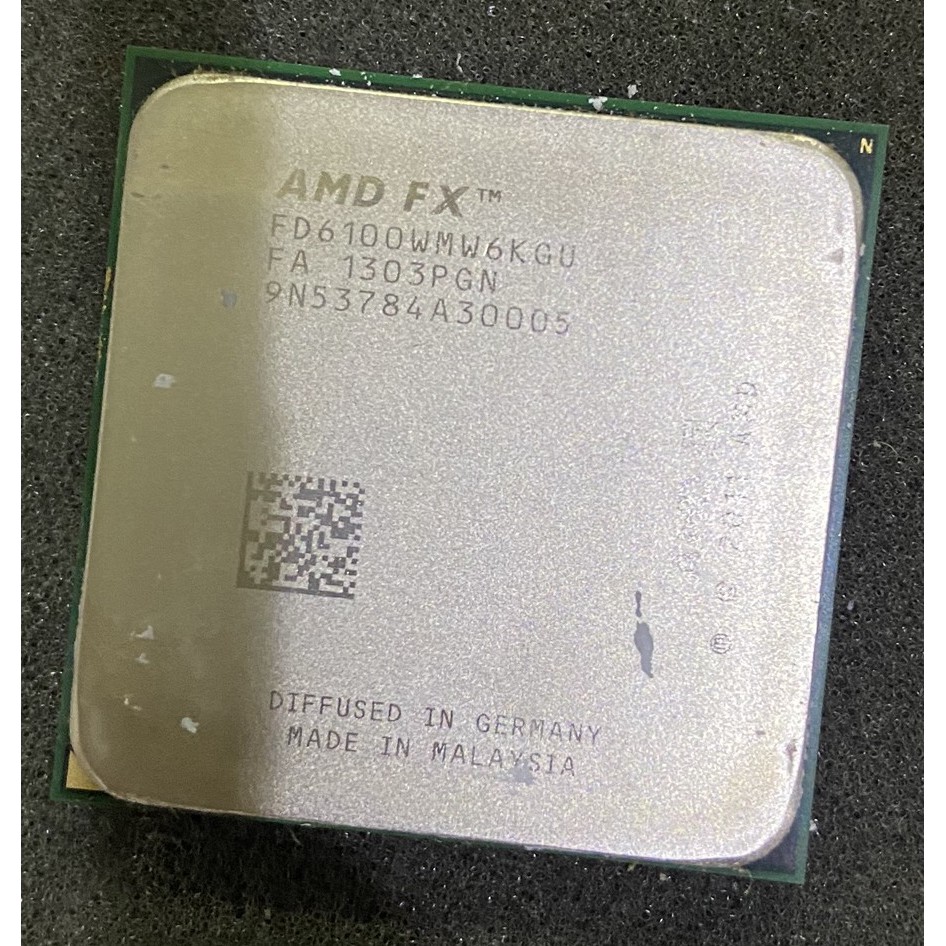 二手 良品 cpu AMD AM3+ 堆土機 FX-6100  處理器 六核心