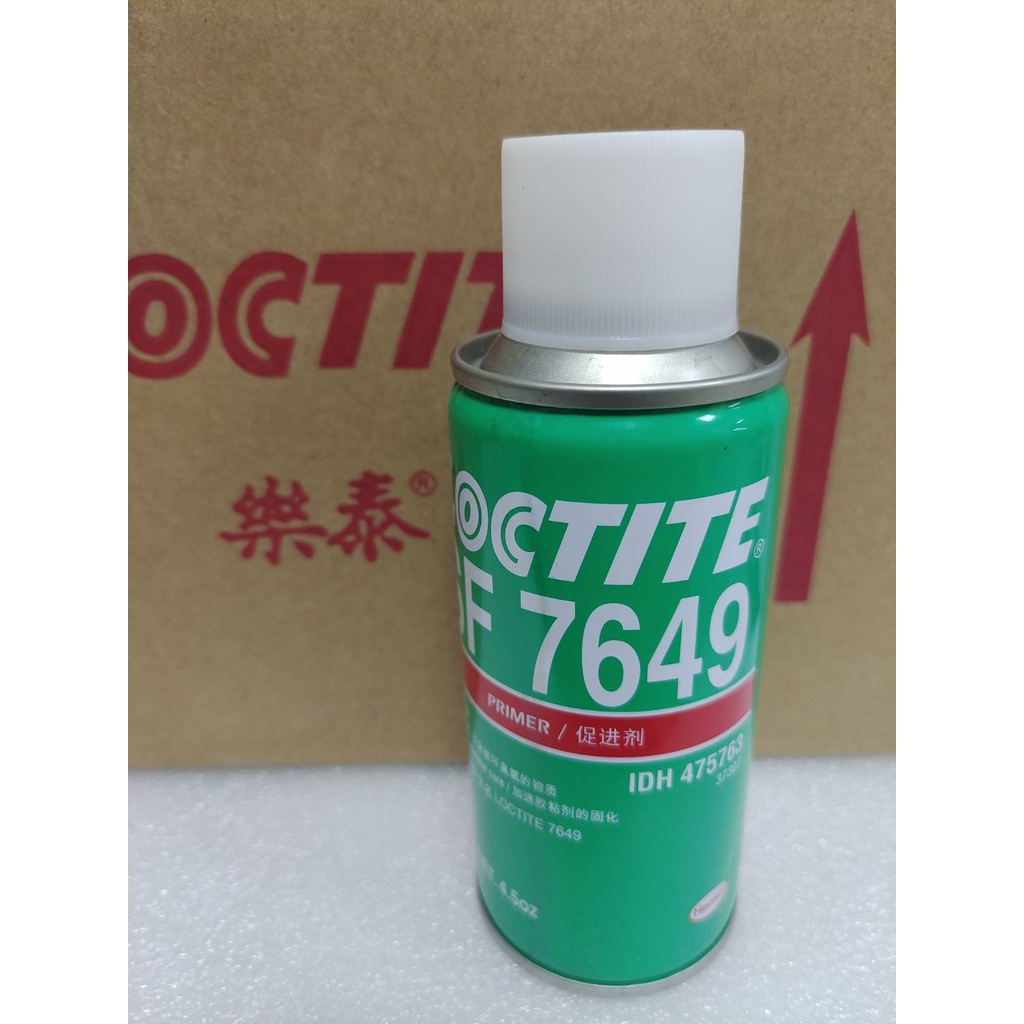 膠的專家 樂泰LOCTITE 7649 促進劑4.5oz 噴霧瓶、催化劑、表面處理、厭氧膠固化、搭配326使用