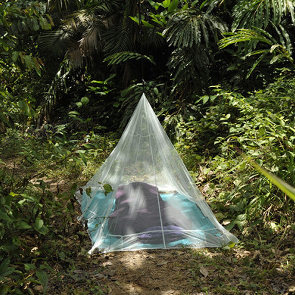 【COCOON奧地利戶外配件 】戶外旅行露營必備 防蟲蚊帳-單人-綠