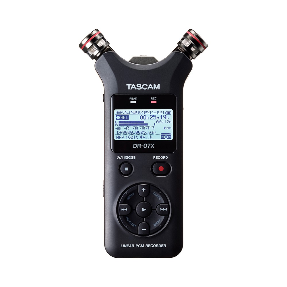 TASCAM 達斯冠 DR-07X 攜帶型數位錄音機 手持 錄音筆 DR-07 新版 [相機專家] [公司貨]