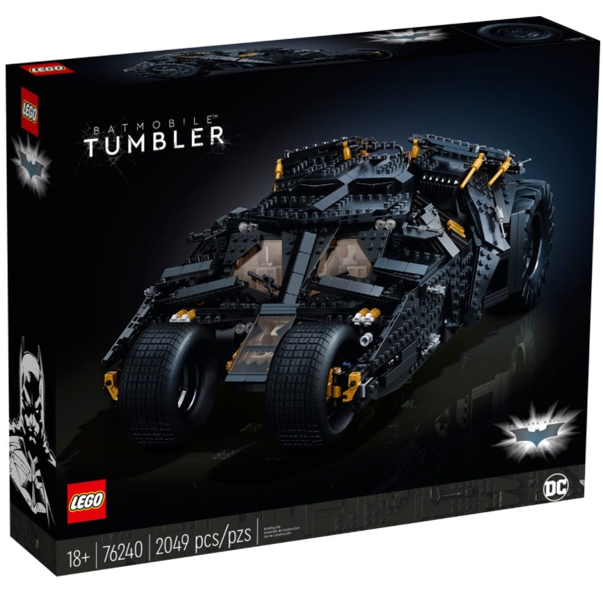 🦇現貨🦇 樂高 76240 蝙蝠車 LEGO DC Batman Batmobile Tumbler 黑暗騎士