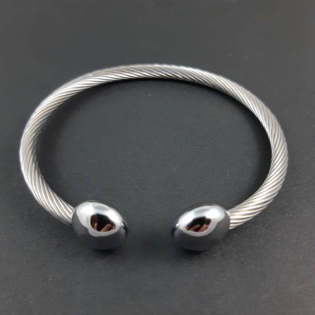 鈦鋼 白鋼 不鏽鋼 磁石款手環 可調整
