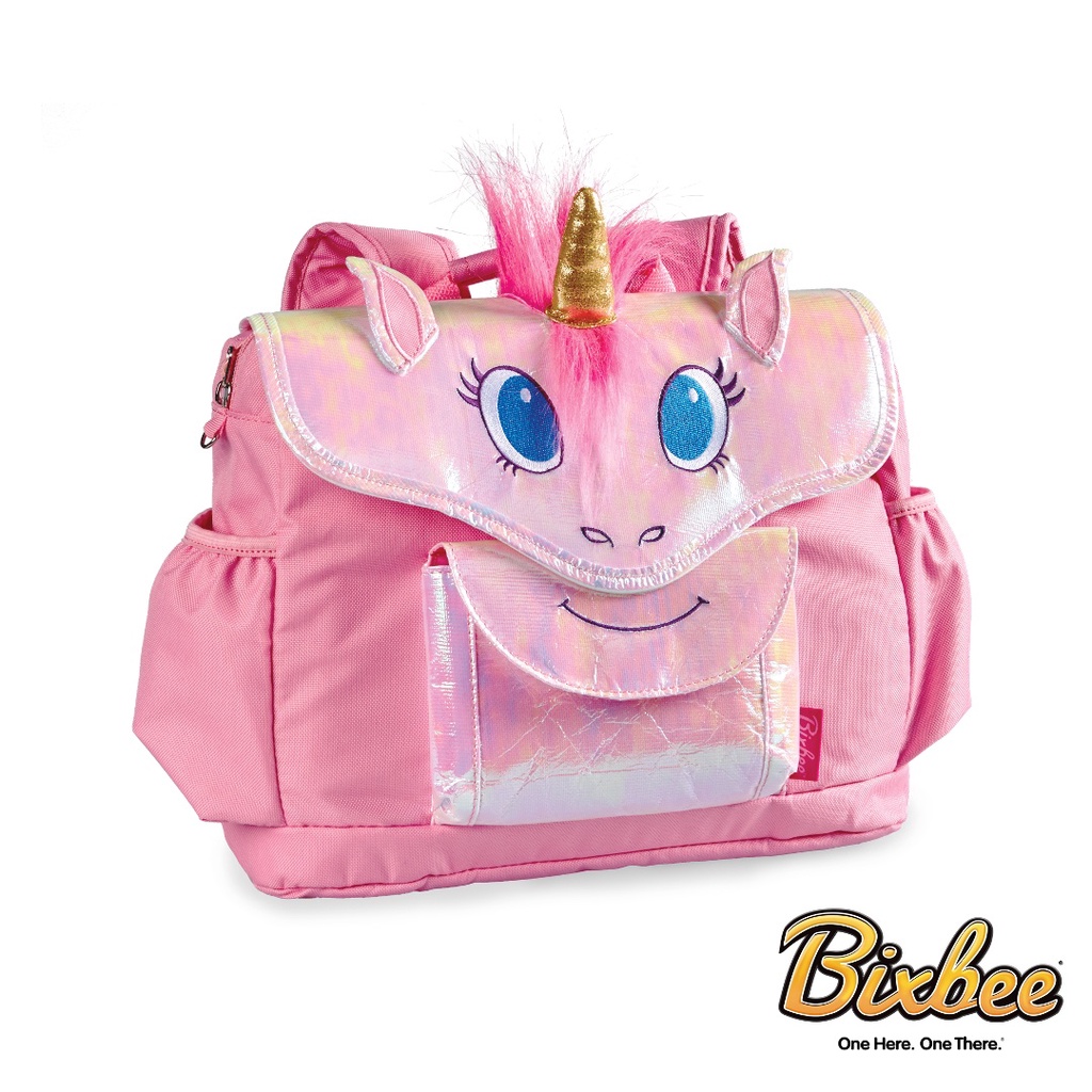 Bixbee3D動物童趣系列-奇幻粉獨角馬小童背包
