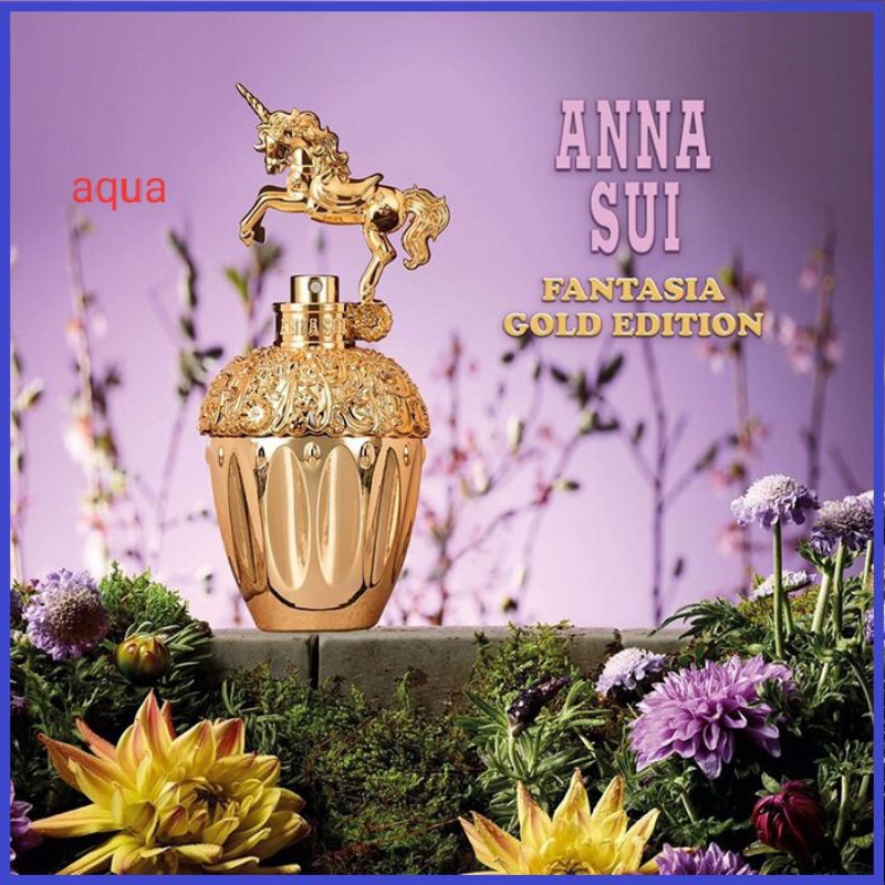 🤗 試香 🤗 ANNA SUI 安娜蘇 Fantasia 童話金色獨角獸淡香水 5ML 2ML 1ML 玻璃瓶裝
