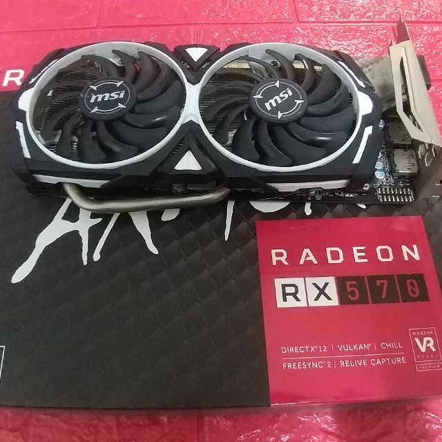 msi RX570 8G ARMOR 陳先生