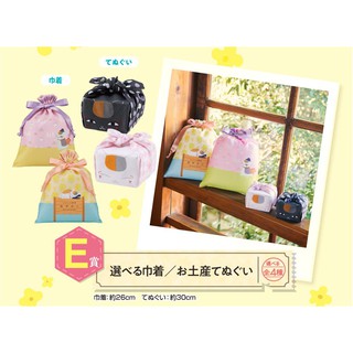 代理版一番賞全新未拆夏目友人帳 與貓咪老師的春日之旅 E賞束口袋 蝦皮購物