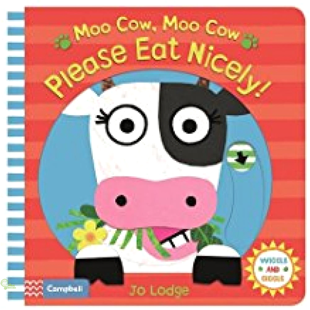 Moo Cow, Moo Cow, Please Eat Nicely! 推拉硬頁書（外文書）