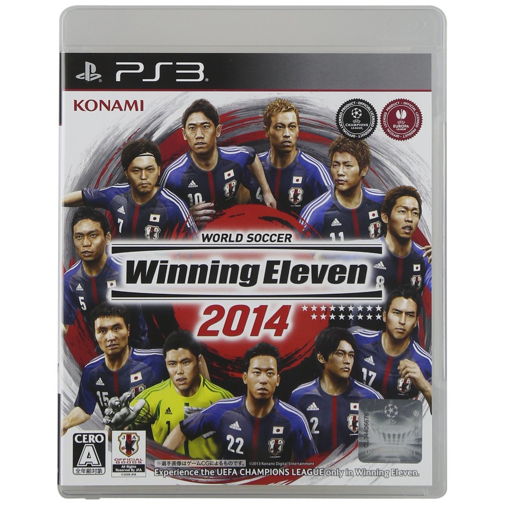 PS3　世界足球競賽 2014 (World Soccer Winning Eleven 2014)　純日版 二手品