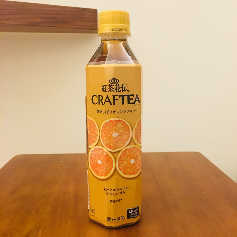 日本進口可口可樂紅茶花傳craftea 柳橙紅茶香橙紅茶 水果茶罐裝果汁9 茶葉2倍果茶 蝦皮購物