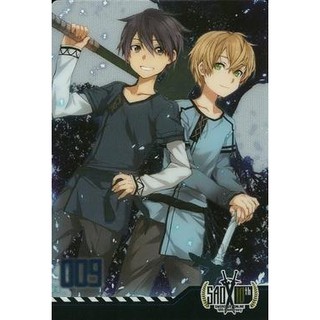 《好動漫》萬代 威化餅 刀劍神域 收藏卡 10th Anniversary 金屬質感卡 No.009 桐人&尤吉歐