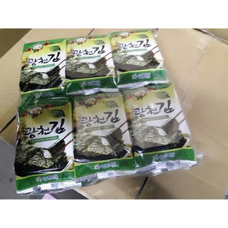 韓國 岩燒薄鹽海苔口味 (海苔味付海苔) 60g(5g*12包)