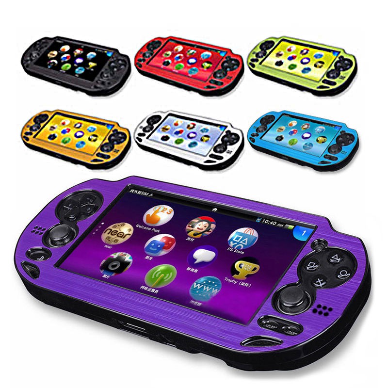 6 種顏色選擇 Playstation PS VITA 1000 的鋁金屬保護硬殼保護套