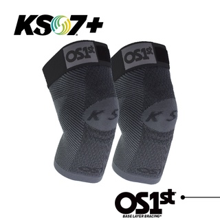 【OS1st】 KS7+調整型高性能膝蓋護套(一雙入) 7段式壓力護膝 止滑矽膠 排汗透氣 美國研發 台灣製造