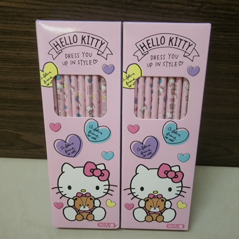 Hello Kitty 斜口紙吸管 50入 紙吸管