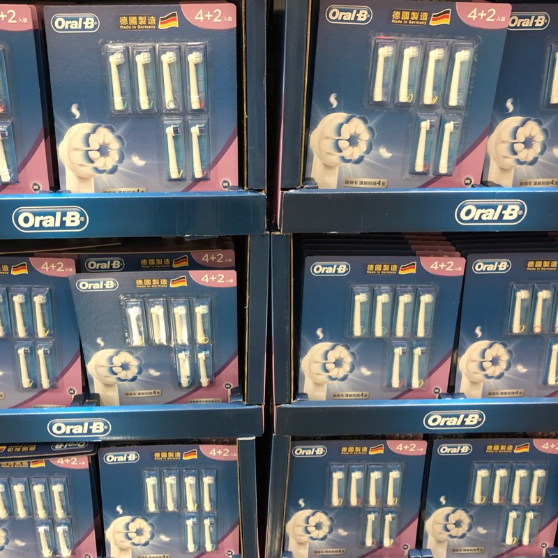 🛍好市多Costco 代購 BRAUM ORAL-B REFILLS 6PCS 百齡歐樂B電動牙刷刷頭