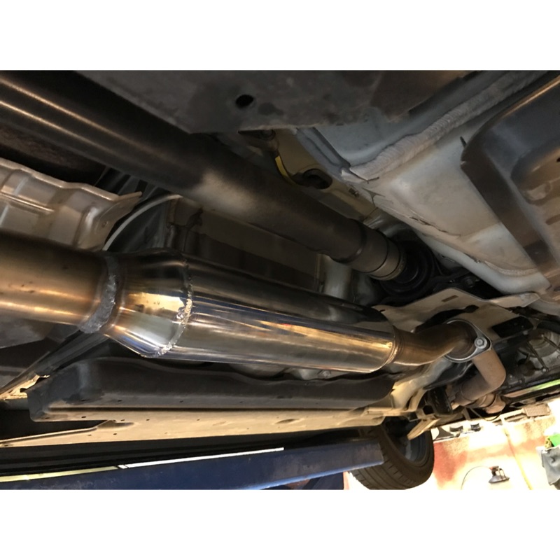 Dk改裝精品特製款砲管st型中段排氣管車款forester 森林人wrx Levorg 另有雙管h型 回壓消共鳴 蝦皮購物