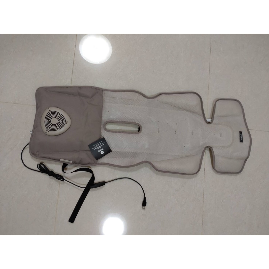 韓國 Daiichi 空氣清淨3D立體循環涼墊 2(USB風扇 通用涼墊 汽座 推車坐墊 最新Air Pocket2)