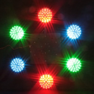 摩天輪 led紅綠燈 招牌 警示燈 檳榔攤 99*99*17公分 高亮度 超省電 紅綠藍三色