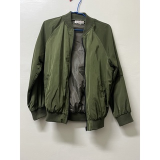 軍綠色空軍外套飛行夾克外套