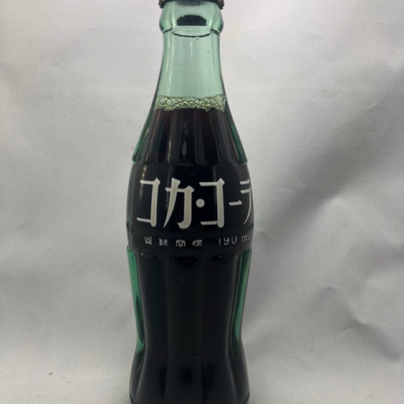 可口可樂 日本昭和70年代190ml 文字瓶老瓶原水原蓋 蝦皮購物