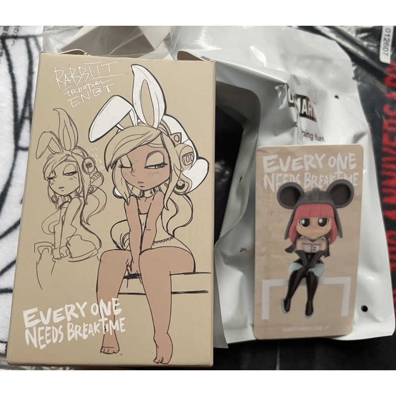 POP MART coolrainLABO  放鬆一刻 老鼠款