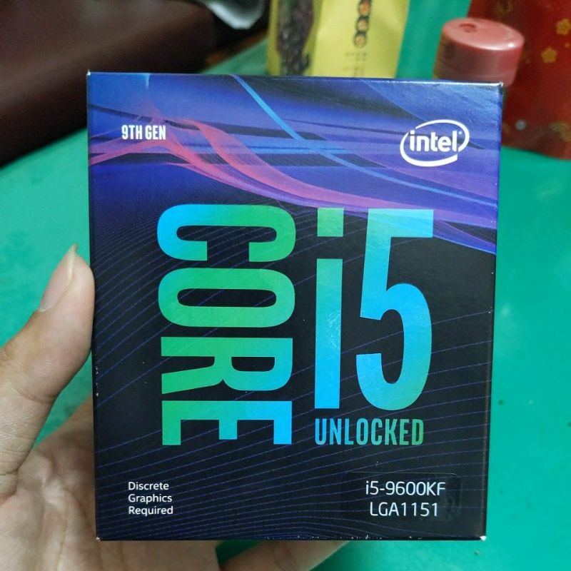 【全新盒裝】Intel I5 9600KF 3.7G→4.6G 9MB 95W 6核6線 I5 9400F 10400F