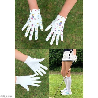 特價下殺·韓國高爾夫手套女士雙手夏季耐磨舒適柔軟防滑透氣GOLF用品時尚