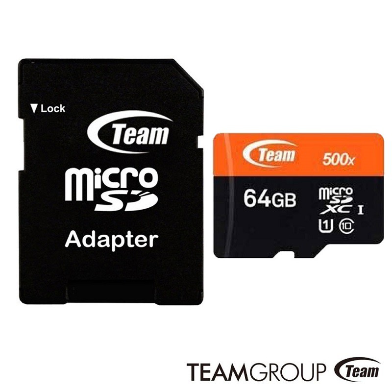 Team 十銓 64GB 100MB/s U1 microSDXC C10記憶卡  現貨 蝦皮直送