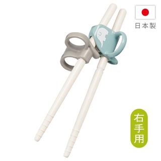 Combi 康貝 三階段彈力學習筷(左/右手)-贈環保收納袋【嬰之房】