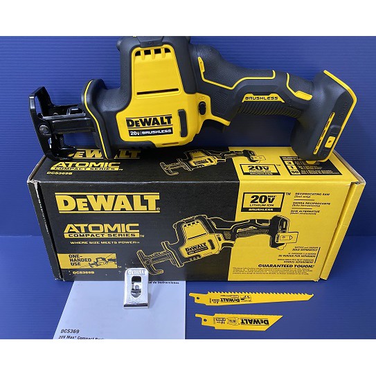 【丹尼工具】全新 DEWALT DCS369 20v 無刷小軍刀 手持軍刀 單手軍刀鋸 DCS367輕化型 得偉369