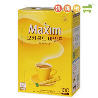 韓國Maxim三合一即溶咖啡(摩卡風味)100入【韓購網】