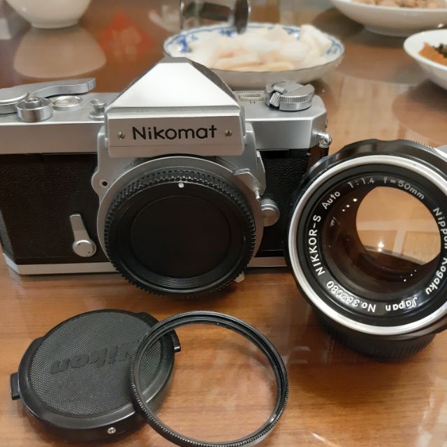 Nikon FTN 銀白美機+Nikkor-S 50mm F1.4 人像大光圈
