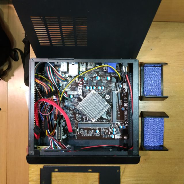 自組Mini ITX 小主機準系統 （MSI J1900I 主機板）