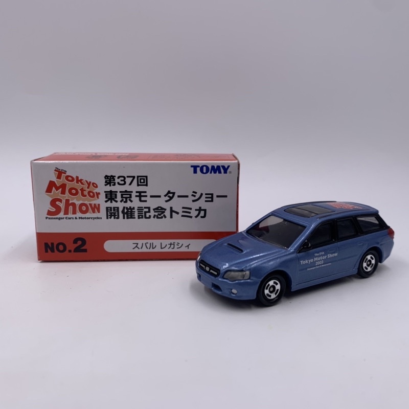 Tomica 東京車展 No.2 SUBARU LEGACY 舊藍標