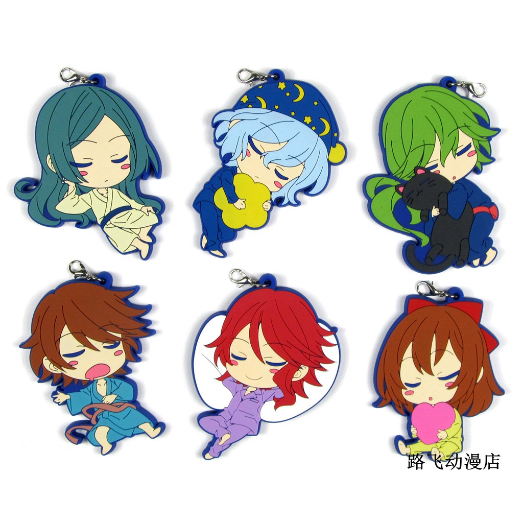 Xxa699 明治東京戀伽橡膠掛件散貨綾月芽衣巖崎桃介音二郎睡衣日版周邊 蝦皮購物