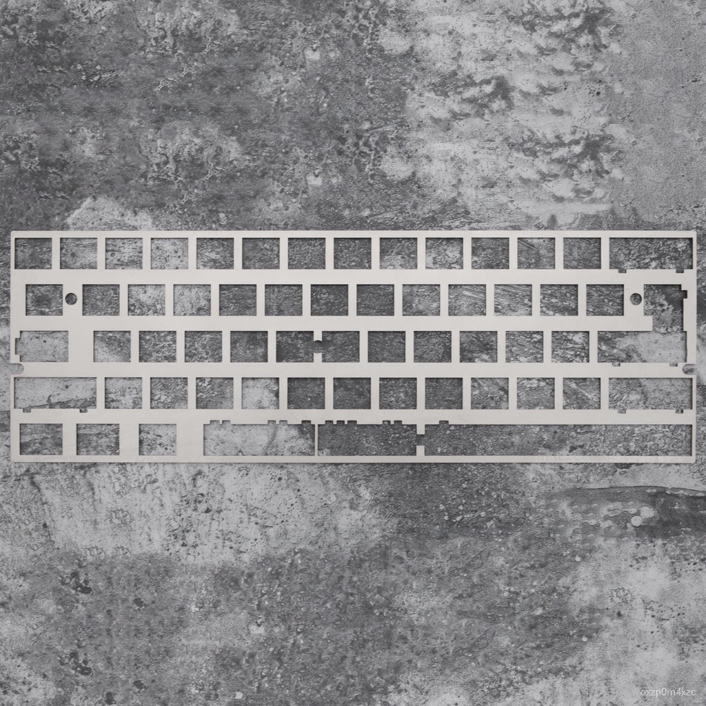 【鍵盤定位板】適用於xd64 xd60 gh60 60% alps機械鍵盤客製化定位板不銹鋼磨砂m