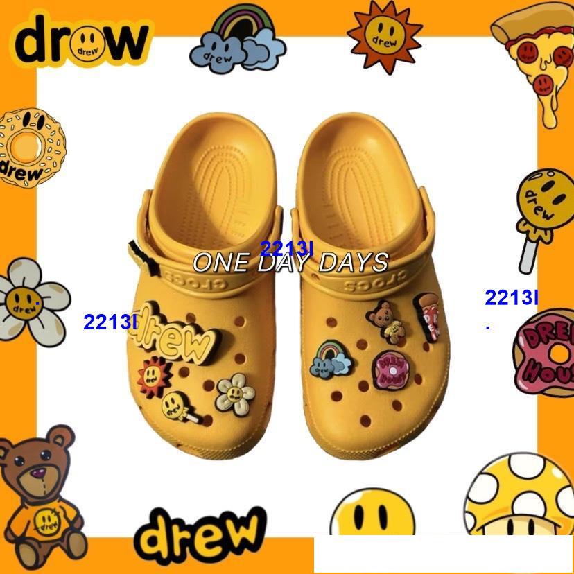 🧨陳家老店🧨crocs可愛聯名款動漫洞洞鞋鞋花Drew House明星同款智必星鞋扣台灣公司貨/免運/促銷/優選/品