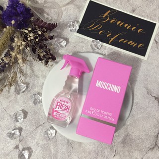 波妮香水♥ Moschino Pink Fresh Couture 小粉紅 清新 女性淡香水 5ml 小香