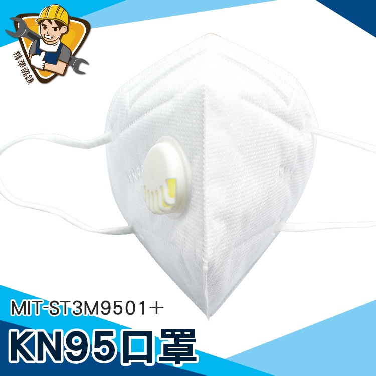 《精準儀錶》大人口罩 韓版口罩 白色口罩 MIT-ST3M9501+ 防護口罩 360度貼合 工廠工地用 魚形口罩